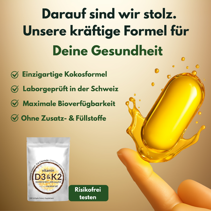 NutriGo Vitamin D3 & K2